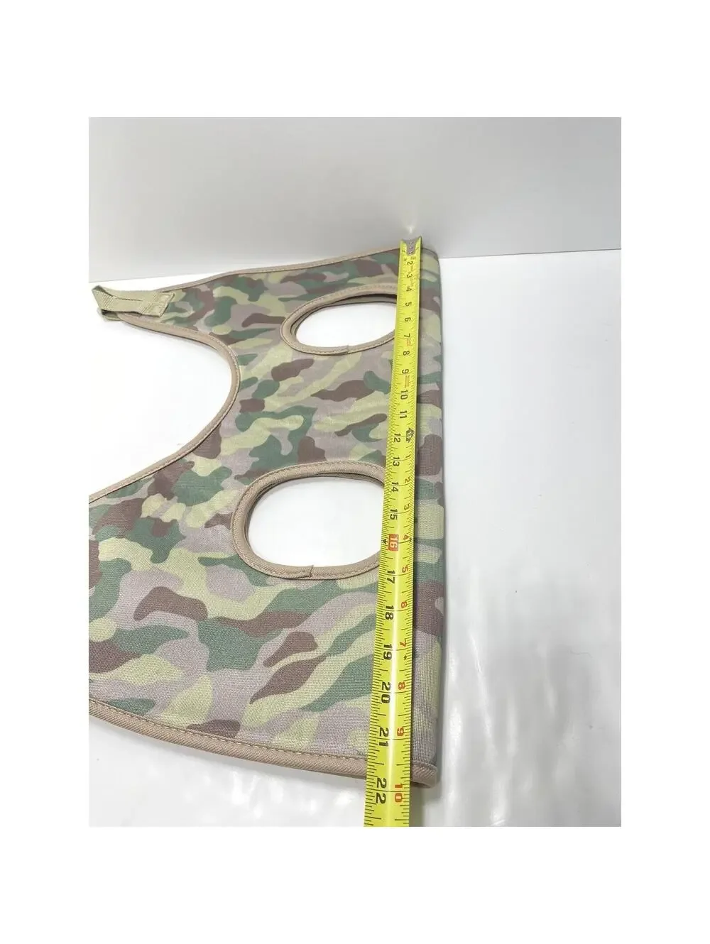 Camo Print Small Pet Grooming Hammock – Nail Trimming Harness for Dogs & Cats, N